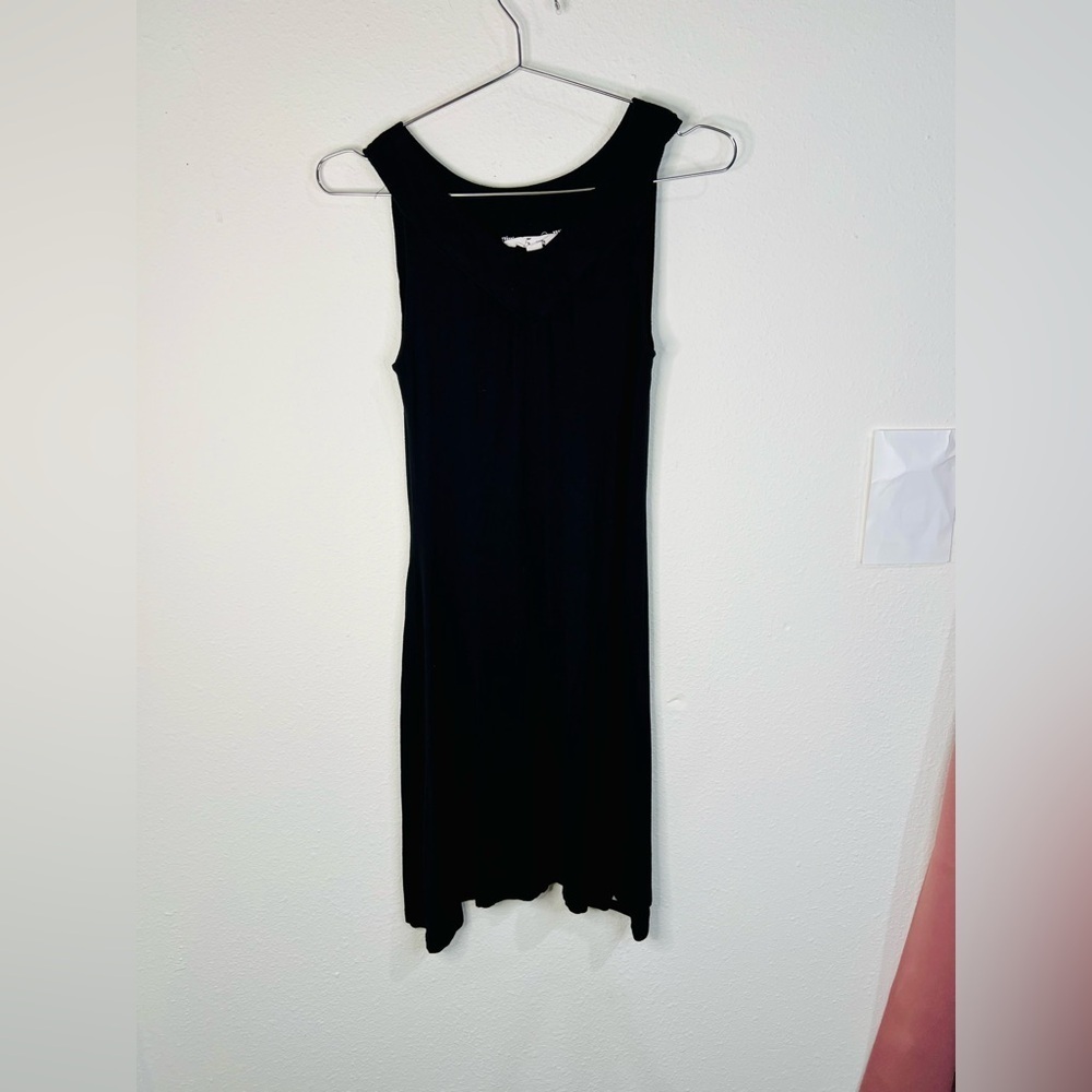 5th & Love Black Sleeveless Knit Mini Dress Size Small - Stretchy & Chic